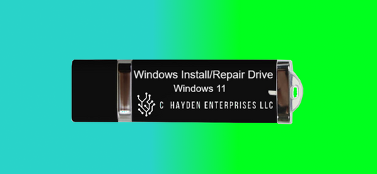 Windows 11 32GB USB Flash Drive For Install/Repair [WITH GUIDE]
